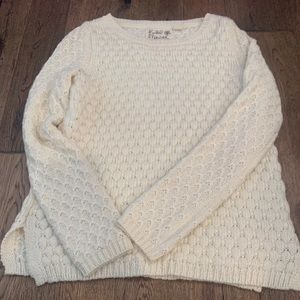 Field flower sweater from Anthropologie